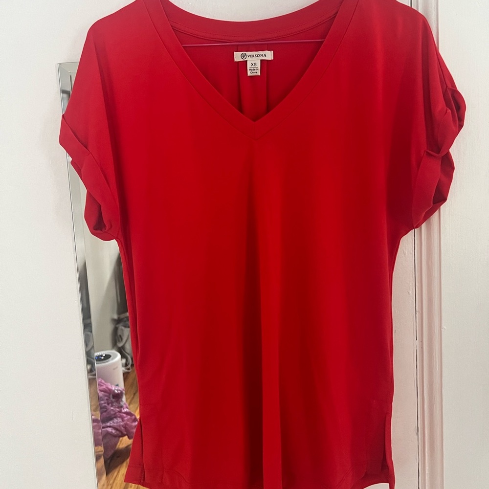 Cherry Red Top